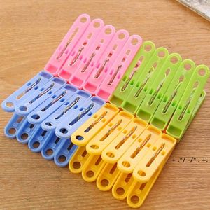 Beach Towel Clips Plastic Windproof clipper Clothes Hanger Socks underwear cloth hook Holder BBE13271