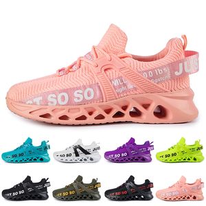 mens womens hotsale running shoes trainer triple black whites red yellows purples green blue orange light pink breathable outdoor sports sneakers GAI