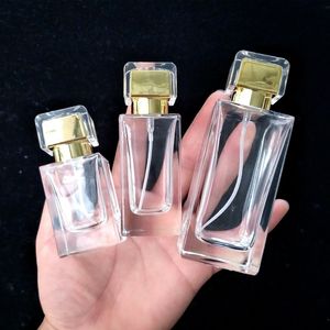 fabryka w Chinach pusta szklana butelka perfum 30 ml 50 ml butelka z rozpylaczem