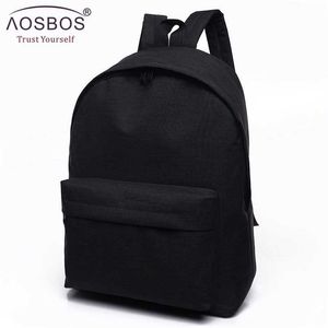Men Male Canvas black Women Backpack College Student School Backpack Bags for Teenagers Mochila Casual Rucksack Travel Daypack 202211
