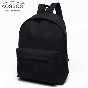 Uomo Uomo Tela nera Donna Zaino College Student School Zaino Borse per adolescenti Mochila Casual Zaino da viaggio Zaino 202211