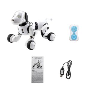 Robot Dog Electronic Pet Intelligent Dog Robot Toy 2. Smart Wireless Talking Remote Control Regalo per bambini per il compleanno LJ201105