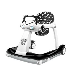 Imbaby Safe PP-материал Материал Baby Walker Plotover Preforment Infant Walker Складные Дети Мультфильм Walker с подушкой и мягкой музыкой