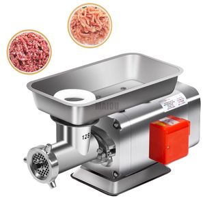 RY-12S Electric Stainless Steel Meat Grinder Commercial Multifunctional Herb Garlic Meat Mincer Machine Heavy Duty Sausage Stuffer