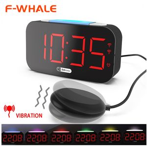 Loud Alarm Clock for Heavy Sleepers, Vibrating with Bed Shaker Deaf and Hard of Hearing,Night Light,Sze 220311