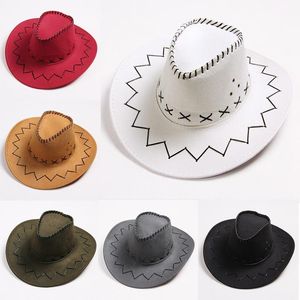 2020 Karneval carnaval CowboyHat pour enfants garçons fille Costumes de fête Cowgirl chapeau de Cowboy