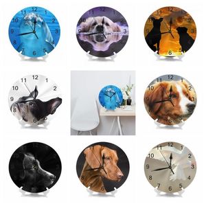 Wall Clocks 10inch Animal Clock Decorative Numeral Digital Dial Mute Silent Non-Ticking Battery Operated For Children's Playroom1