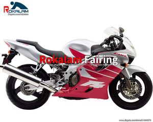 Carenature F4 per Honda CBR600 F4 1999 2000 CBR 600 99 00 CBR600F4 Carenatura moto rossa (stampaggio ad iniezione)