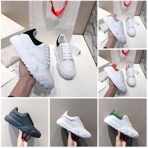 Designer Shoes Women Oversized Court Trainers Calfskin Lace-up Platform Tlatform Trainers Runner Casual Shoes Dress Party Shoe with Box
