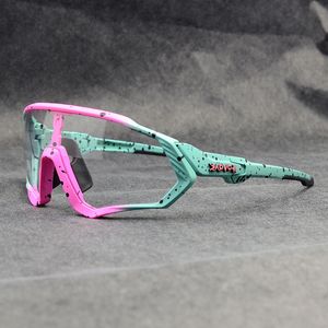 Cycling Sunglasses Sports Photochromic glasses outddor Eyewear Bicycle MTB Road Clear Women UV400 Discoloration Men Bicycle Goggles