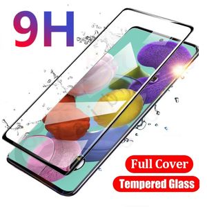 Tempered Glass For Samsung A51 A71 Screen Protector For Samsung Galaxy A 51 71 SM-A515F A515 SM-A715F Full Cover Safety glass 9H