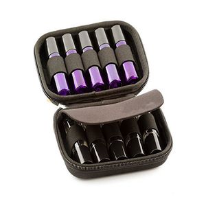 10 Garrafa de Slot Garrafa Proteger para Rolos 10ml Óleos Essenciais Garrafa Saco de Armazenamento Viagem Transporte Organizador Organizador Suporte Makeup Rangement