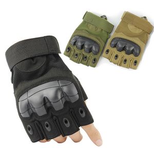 Luvas de ciclismo táticas de esportes ao ar livre Half Glovesmotociclo Airsoft Shooting Hunting No08-070