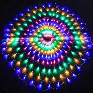 3m 412 LED Peacock LED Light String Christmas Wedding Party Decorations Curtain Background Fairy Light copper wire led 220V/110V