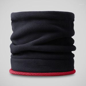 Cycling Caps & Masks Double-layer Fleece Bib Outdoor Riding Warm Mask Men And Women Collar Winter Ski Hat