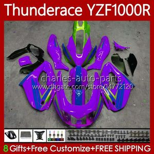 Corpo OEM per YAMAHA YZF1000R Thunderace YZF 1000R Nuovo viola 1000 R 96-07 Carrozzeria 87No.143 ZF-1000R 96 97 98 99 00 01 YZF1000-R 02 03 04 05 06 07 Kit carenature 1996 2007