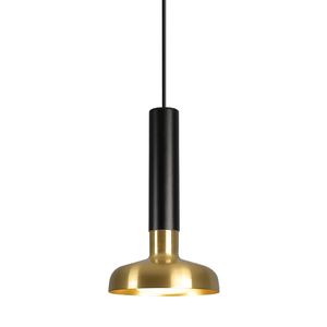 Industriell stil LED Pendant lampa Samtida Minimalistisk Svart / Vit Metall Små hängande ljus för sovrum Bar Kaffebutik Art Decoraton
