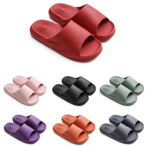 Slipper-Schuh im Freien, Damen, rote Sandalen, Herren, graue Hausschuhe, verdickt, für den Innenbereich, rutschfest, schwarz, Heimschuhe