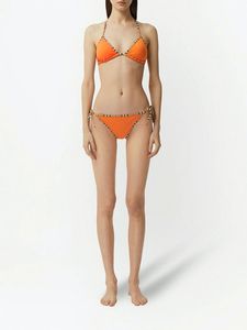 Kvinnor badkläder Push Up Bikinis Bandage Bikini Set Swimsuit Sexig Beachwear Bathing Suit 2024