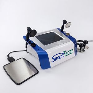 Deep heating tecar therapy diathermy machine Health Gadgets with CET RET handles to stimulate the natural reparation processes of the organism