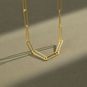 Silvology Minimalistischer quadratischer Kettenhalsband aus 925er-Sterlingsilber, elegante, einfache Schlüsselbein-Kurzhalskette für Frauen, Festival-Schmuck, Q0531