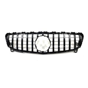 Acessórios de carro de alta qualidade ABS Material Front Auto Grilles para B-Enz Uma classe W176 GT Preto Bumper Grill