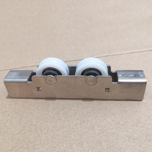 8mm Frameless Balcony Sliding Glass Door Plastic Steel Window Pulley Shower Room Concave Wheel Muted Nylon Roller Hardware Part