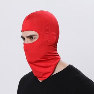 Lycra tecidos máscara facial máscara motocicleta ciclismo bicicleta bandana caminhadas skate balaclava caps máscaras