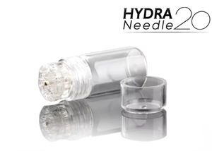 Hydra Needle 20 pin Aqua Micro Channel Mesotherapy Gold Needle Fine Touch System derma stamp cura della pelle CE