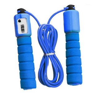 Jump Ropes Rope Bearing Design Adjustable Sports Supplies Fitness Exercise Sponge Handle -free Skipping With Counter1