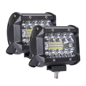 120W 4in Car LED Work Light Driving Lamp per Offroad Boat Tractor Truck 4x4 SUV Fendinebbia 12V24V Faro per ATV Led Bar