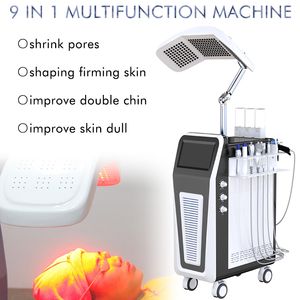 9 in 1 Mikrodermabrazyon Cilt Bakımı Su Dermabrazyon Hydra Jet Peeling Oksijen Makinesi Güzellik Salonu Spa Kullanımı için