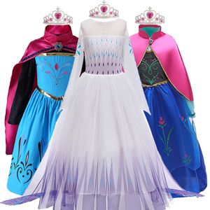 Christmas Gift For girls Dress Cosplay Costume Party Dress dream Princess Dress carnival halloween girl clothes 3-10 years old 201202