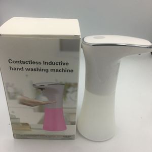 Ship USPS USB Laddning Automatisk induktionskum Tvål Dispenser Smart Vätska Tvål Dispenser Auto Touchless Handbricka För Kök Badrum Spray / Alkohol / Gel