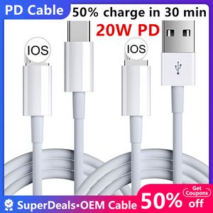 Cell Phone Cables iPhone 11 12 13 pro 20W Fast Charging for Apple r Usb Type C Wire IOS Data Cord