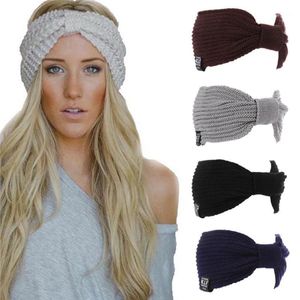 Multifunction Winter Women's Hat Ear Warmer Headwrap Crochet Turban Knitted Wool Head Wrap Beanies Cap Hip-Hop Hats Bonnet1