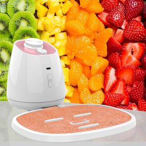 Home Use Beauty Salon Spa Cuidados com a pele Máquina de Tratamento Facial DIY Fruta Automática Vegetal Natural com Collagen Face Mask Maker