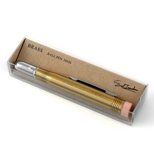 （et）Eral Traveller's Brass Pencil。金属文房具を運ぶためのミニ。非常に美しいレトロな旅行の文房具シリーズ。小道具y200709