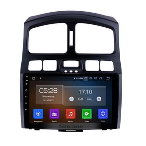 Lettore multimediale per autoradio Android da 9 pollici per Hyundai Santa Fe 2005-2015 con supporto Bluetooth USB WIFI SWC 1080P