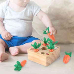 Wholesale boy drawings for sale - Group buy Montessori children s wooden carrot shaped educational toys game size cognition