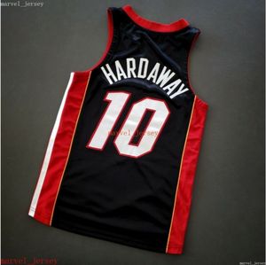 Costurado Tim Hardoway Jersey XS-6XL Mens Basquete Jerseys Homens Mulheres Juventude