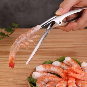 304 Stainless Steel Peel Shrimp Kitchen Tools Crayfish Shell Take Shrimp Separation Device Seafood Gargets Drop Shipping