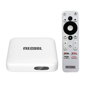 Mecool KM2 Amlogic S905x2 Akıllı TV Kutusu Netflix 4 K Android 10.0 2 GB DDR4 8 GB EMMC HDR 10 SPDIF Ethernet WiFi WidaVine L1 TVBOX DHL