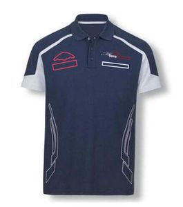 F1 racing suit mens short-sleeved T-shirt polo shirt car fans custom the same style