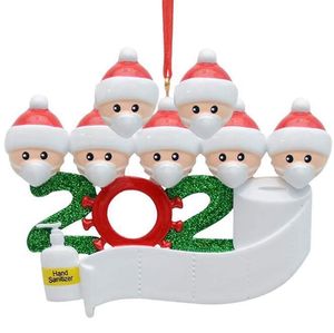 Osobowość Handlu zagranicznego Żywica 1-7 Bałwan Brelok Break Christmas Ornament