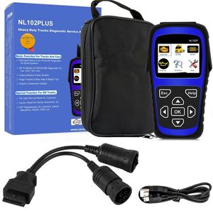 New Truck Diagnostic Tool NL102P DPF/Oil Reset for Diesel Heavy Duty Scanner Car Diagnosis 2 in 1 Code Scan Tool