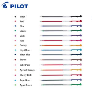 6 adet / grup Japonya Pilot Hi-Tec-C Coleto Nötr Dolum 0.3 / 0.4 / 0.5mm Çeşitli renkler mevcuttur 15 Renkler Komple, Silinebilir 201202