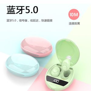 Fei Xin modello privato cuffie wireless sportive L30 auricolare digitale con denti blu Macaron TWS auricolare Bluetooth modelli di esplosione transfrontaliera