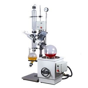 ZZKD 10L Lab Medical Rotary Evaporator Explosionproof RE1002 Rotating Evaporator and Bath Lift can Add of Electric Vacuum Pump