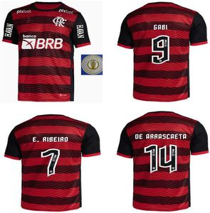 Flamengo Soccer Jerseys Thuis David Luiz Diego E ribeiro Gabi Voetbal Shirts Mannen Dames Kinderen Thiago Maia Pedro de Arrascaeta Camisa Jghkjhmkhew